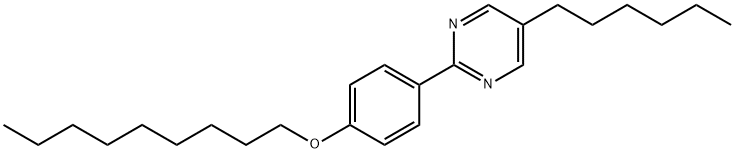 5-己基-2-(4-壬氧基苯基)嘧啶, 51462-26-1, 结构式