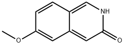 6-甲氧基-3(2H)-异喹啉酮, 51463-14-0, 结构式