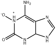 1,2-DIHYDROXY-6-AMINOPURINE 结构式