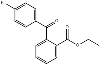 4-BROMO-2'-CARBOETHOXYBENZOPHENONE 结构式