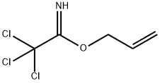 2,2,2-トリクロロアセトイミド酸O-アリル 塩化物 化学構造式