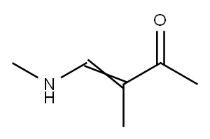 3-Buten-2-one, 3-methyl-4-(methylamino)- (7CI,9CI) 化学構造式