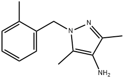 514801-09-3 3,5-ジメチル-1-(2-メチルベンジル)-1H-ピラゾール-4-アミン