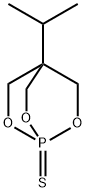 4-Isopropyl-2,6,7-trioxa-1-phosphabicyclo[2.2.2]octane-1-thione Struktur