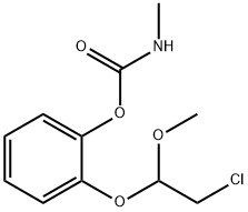 o-(2-chloro-1-methoxyethoxy)phenyl methylcarbamate