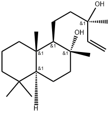 [1R-[1α(R*),2β,4aβ,8aα]]-2-Hydroxy-α,2,5,5,8a-pentamethyl-α-vinyldecahydronaphthalin-1-propan-1-ol