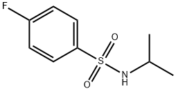 4-Fluoro-N-isopropylbenzenesulfonamide Struktur