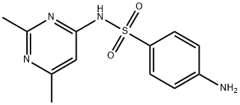スルフィソミジン 化学構造式