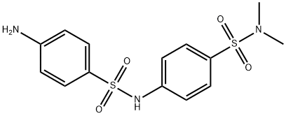 4'-(Dimethylsulfamoyl)sulfanilanilide 结构式