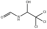 N-(2,2,2-trichloro-1-hydroxyethyl)formamide   Structure