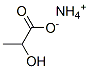 2-ヒドロキシプロピオン酸アンモニウム 化学構造式