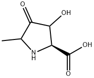 Proline, 3-hydroxy-5-methyl-4-oxo- (9CI) Struktur