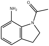 1-乙酰基-7-氨基-2,3-二氢-1H-吲哚,51501-31-6,结构式