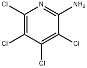 3,4,5,6-四氯-2-氨基吡啶 结构式
