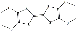 TETRAKIS(METHYLTHIO)TETRATHIAFULVALENE Structure