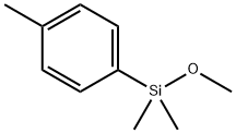 ジメチルメトキシ(4-メチルフェニル)シラン 化学構造式