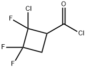 Cyclobutanecarbonyl chloride, 2-chloro-2,3,3-trifluoro- (9CI) 结构式