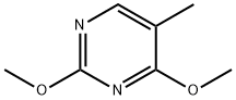 2,4-二甲氧基-5-甲基嘧啶 结构式