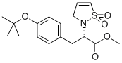 2(3H)-ISOTHIAZOLEACETIC ACID, ALPHA-[[4-(1,1-DIMETHYLETHOXY)PHENYL] METHYL]-, METHYL ESTER, 1,1-DIOXIDE, (ALPHAS),515130-13-9,结构式