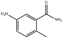 Benzamide, 5-amino-2-methyl- (9CI) Structure