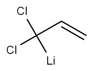 1,1-Dichloro-2-propenyllithium 结构式