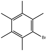 ブロモペンタメチルベンゼン 化学構造式
