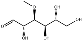 D-Mannose, 3-O-methyl- Struktur
