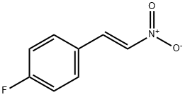trans-4-fluoro-beta-nitrostyrene Struktur