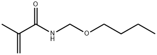 N-N-BUTOXYMETHYL METHACRYLAMIDE Structure