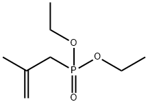 (2-甲基烯丙基)膦酸二乙酯 结构式