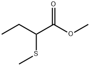 2-(メチルチオ)酪酸メチル 化学構造式