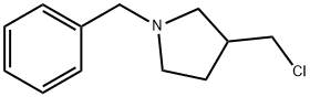 1-BENZYL-3-CHLOROMETHYL-PYRROLIDINE HYDROCHLORIDE 化学構造式