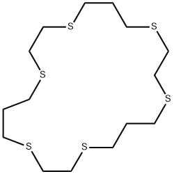 1,4,8,11,15,18-hexathiacyclohenicosane 结构式