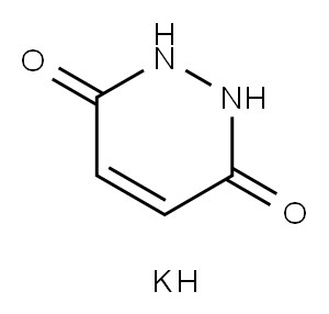 1,2-dihydropyridazine-3,6-dione, potassium salt Struktur