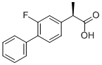 (R)-2-Flurbiprofen Struktur