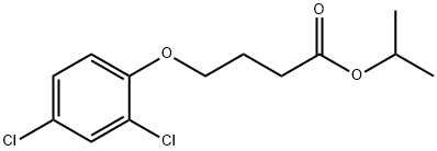 4-(2,4-ジクロロフェノキシ)酪酸1-メチルエチル 化学構造式