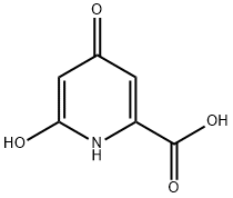 1,4-Dihydro-6-hydroxy-4-oxo-2-pyridinecarboxylic acid Structure