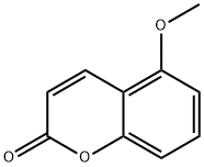 5-METHOXYCOUMARIN 结构式