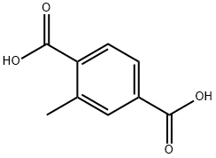2-Methyl-1,4-benzenedicarboxylic acid Struktur