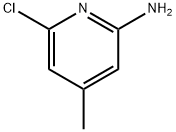 2-Amino-6-chloro-4-picoline Structure