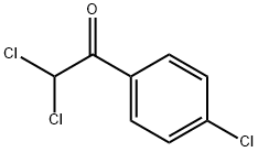 2,2-Dichloro-1-(4-chlorophenyl)ethanone Struktur