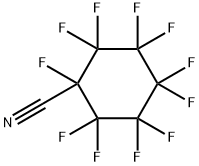 Perfluorocyclohexanecarbonitrile, 51579-56-7, 结构式
