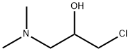 N-(3-Chloro-2-hydroxypropyl)dimethylamine, hydrochloride salt Structure