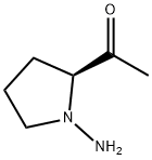 Ethanone,1-[(2S)-1-amino-2-pyrrolidinyl]- Structure