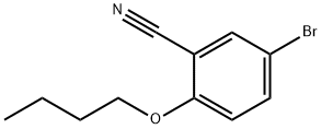 5-溴-2-丁氧基苯甲腈,515845-97-3,结构式