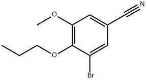 515848-04-1 3-溴-5-甲氧基-4-丙氧基苯甲腈