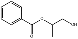 1,2-プロパンジオール2-ベンゾアート 化学構造式