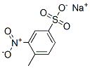 sodium 4-methyl-3-nitrobenzenesulphonate Structure