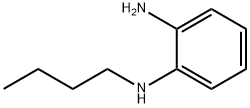 N1-ブチルベンゼン-1,2-ジアミン 化学構造式