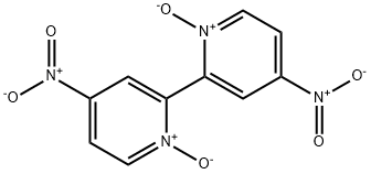 4,4-dinitro-2,2-bipyridine N,N-dioxide Struktur